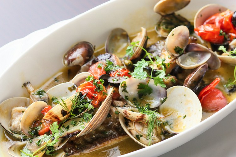 高砂でパスタ・フレンチなら「delicious dining
            Concombre」,アクアパッツア