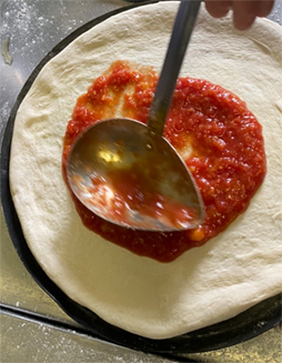 高砂でパスタ・フレンチ,調理風景